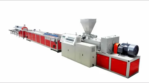 WPC deck/profile production line